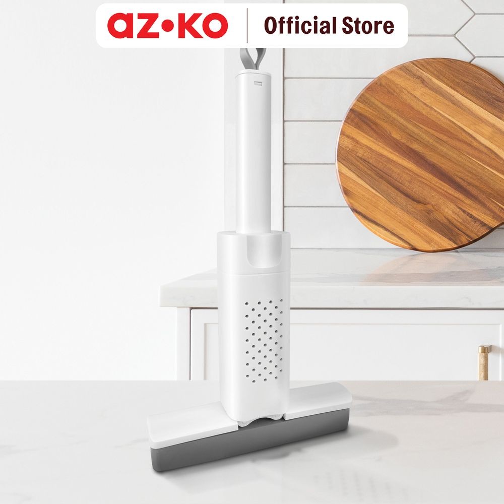 AZKO Proclean Alat Pel Mini Pva - Putih/Abu-Abu Pelan Lantai Serbaguna Floor Mop Kain Lap Lantai Ala