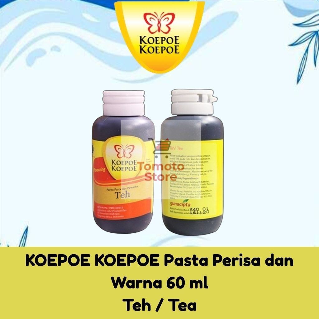 

✨ TOMOTOSTORE ✨ KOEPOE KOEPOE Pasta Perisa dan Warna Teh / Tea