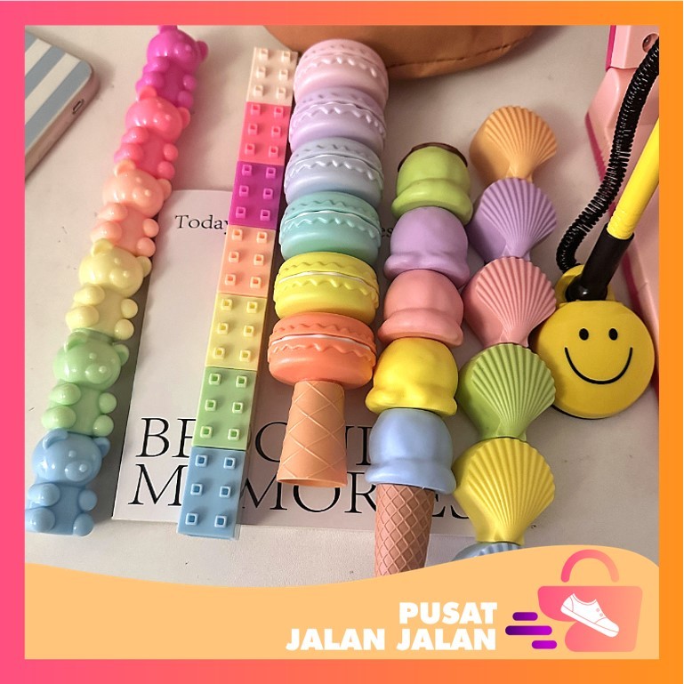 

PJJ - S6295 Set Stabilo Pastel Lucu / Highlighter Tumpuk 1 Set / Textliner Motif Karakter Lucu / Spidol Pastel Lucu Warna Warni