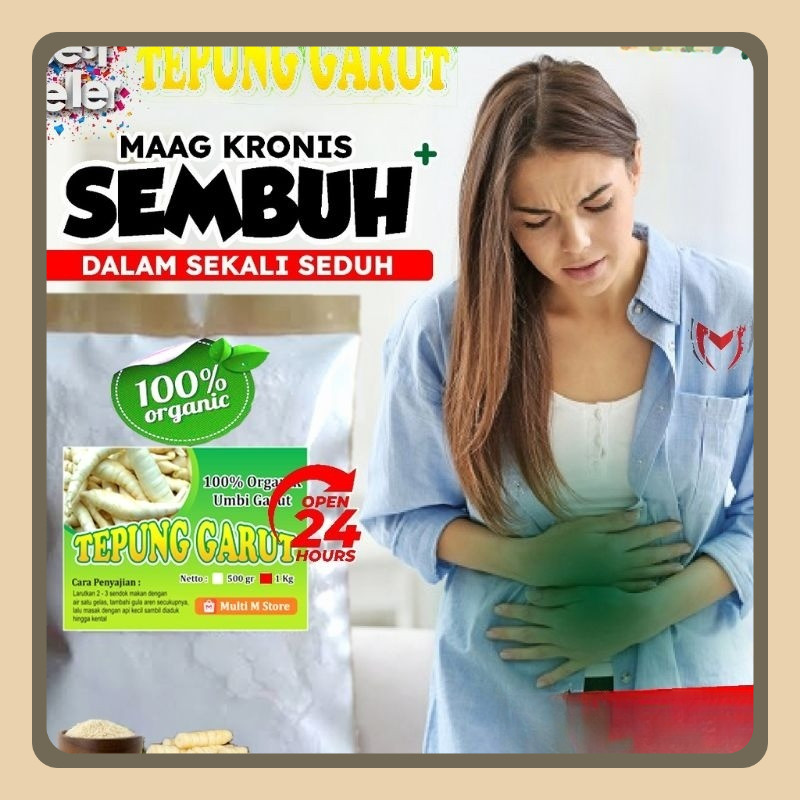 

Tepung Pati Garut Kualitas Super 1 Kg | Ampuh Mengatasi Maag Dan Asam Lambung