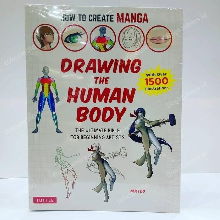 

buku import How to Create Manga: Drawing the Human Body