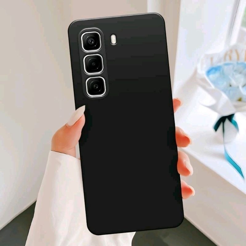 SoftCase/Silikon Pro Camera INFINIX HOT 50 4G/5G/hot 50 pro plus Casing Macaron Full cover bagus len