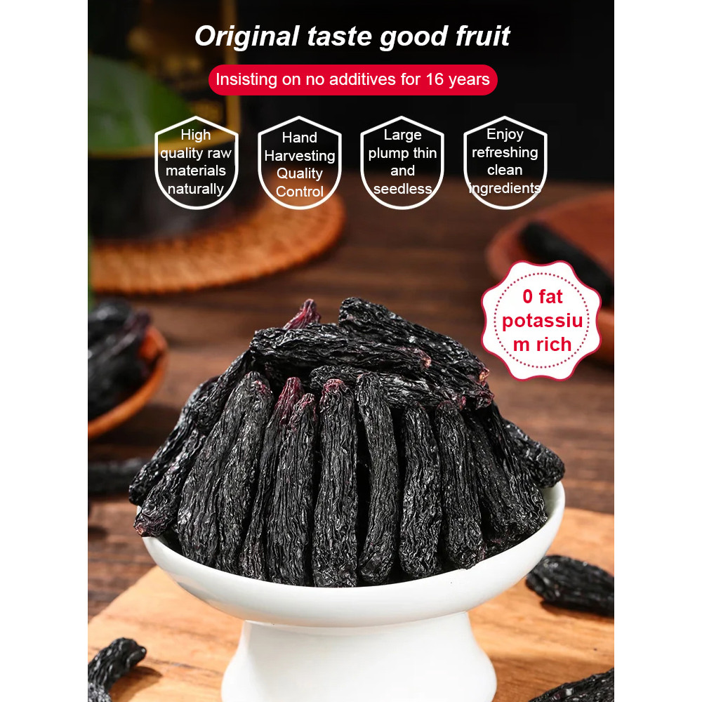 

New Specialty Black Beauty Dried Grapes