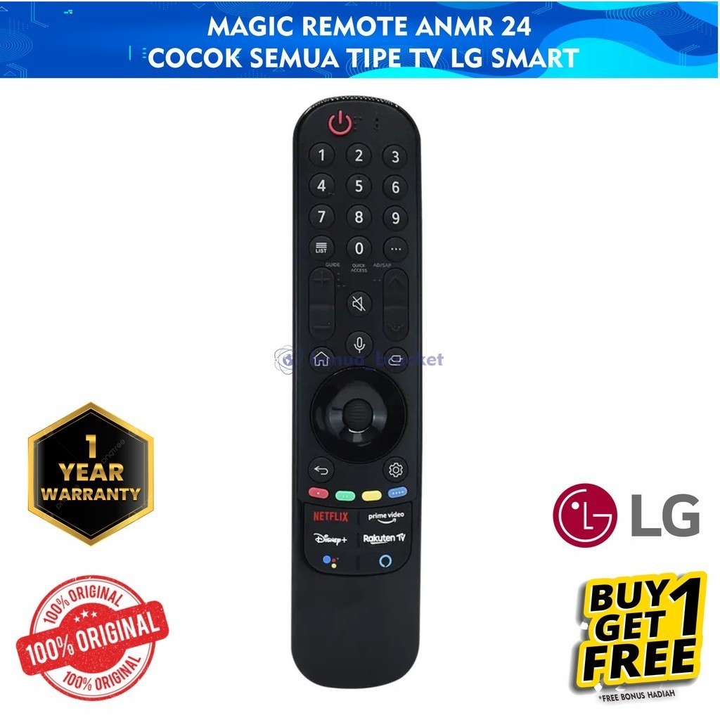 Remote tv Magic remote lg 100% Ori Best Seller Remot tv LG type anmr21 anmr22 anmr23 anmr 24 Magic R