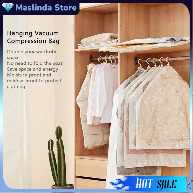 Plastik Vakum Gantung Pakaian Vacuum Compression Bag