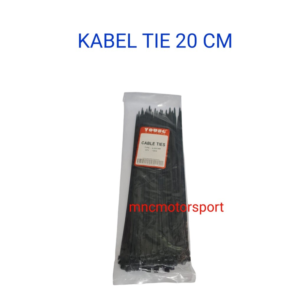 

KABEL TIE 20 CM HITAM