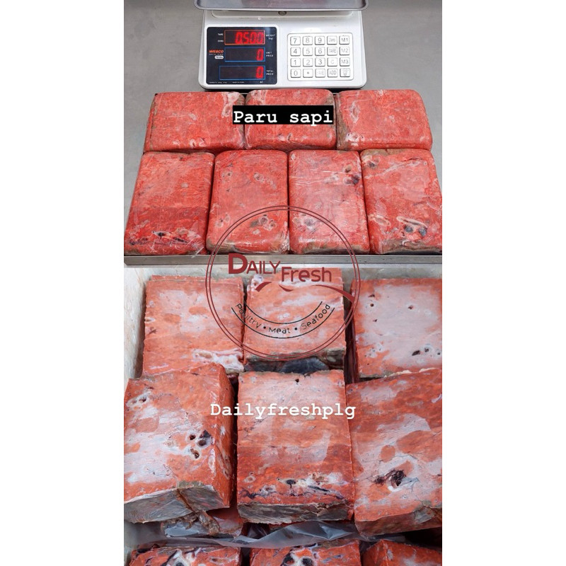 

PARU SAPI UTUH | AUS BEEF LUNG (100% SAPI BUKAN KERBAU)