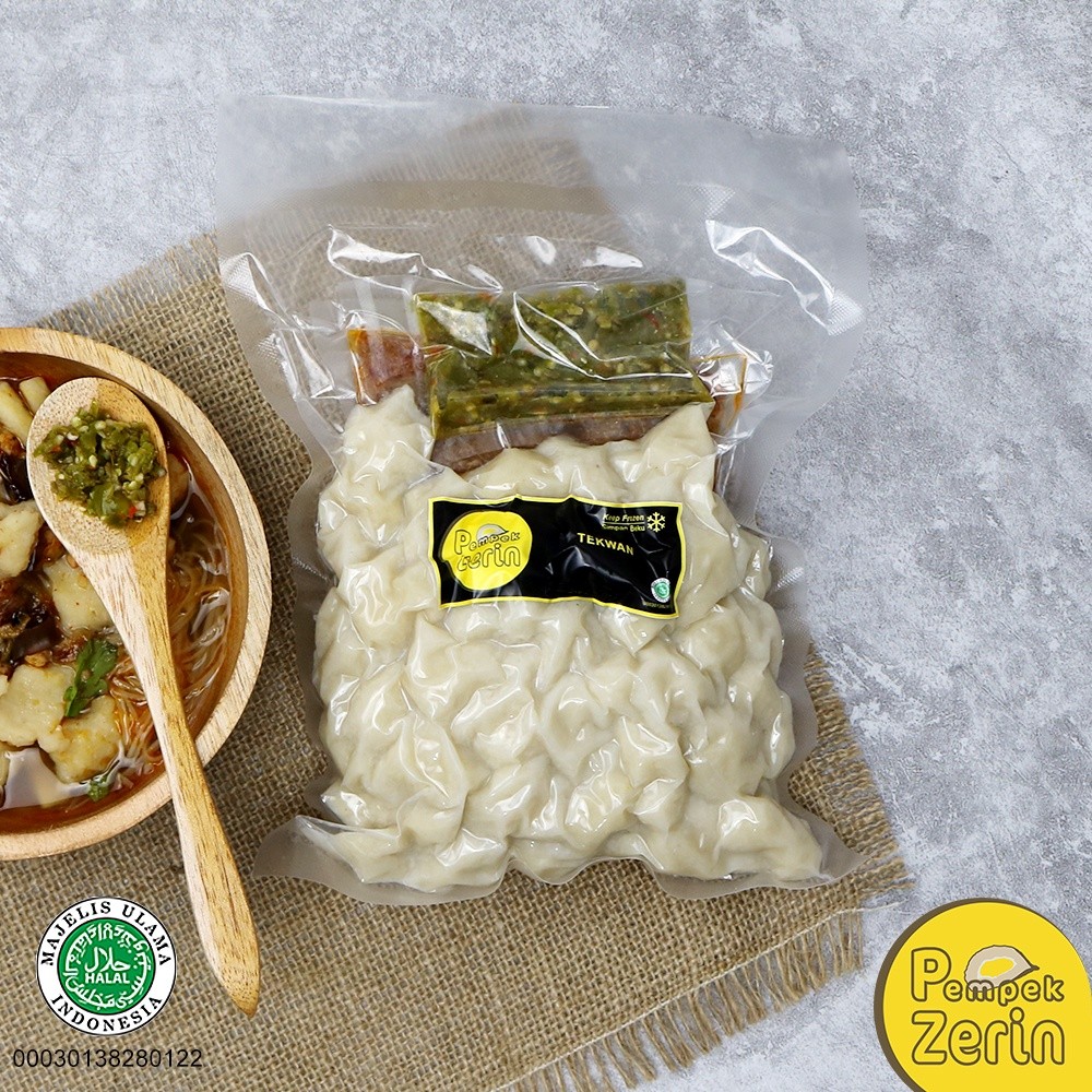 

Tekwan Khas Palembang Bumbu Kaldu Udang (6-7 Porsi) - Vakum Frozen - PEMPEK ZERIN