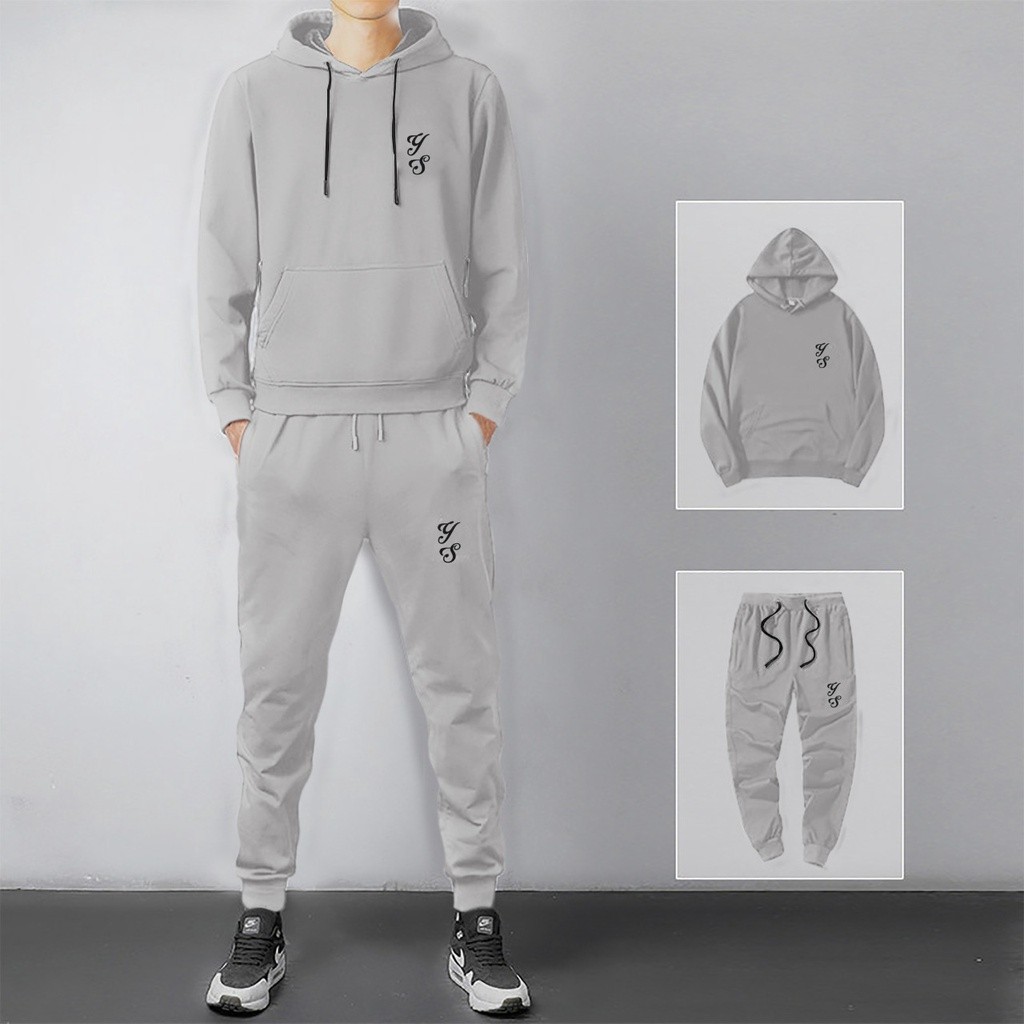 Setelan Pria YS/Setelan Pakaian Pria Sweater Dan Jogger