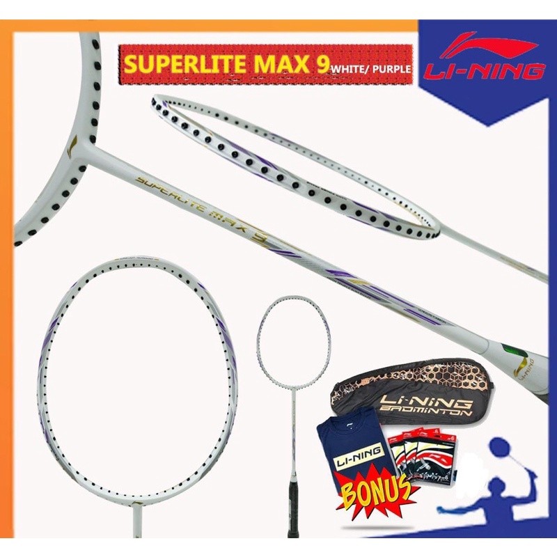 RAKET LINING SUPERLITE MAX 9 ORIGINAL