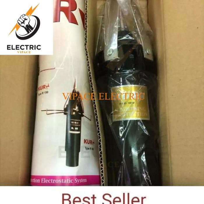 Penangkal Petir KURN R80 / Anti Petir Radius 60-80 M