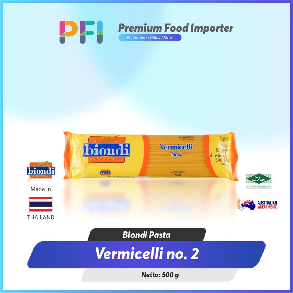 

Pasta Biondi Vermicelli no2 500gr