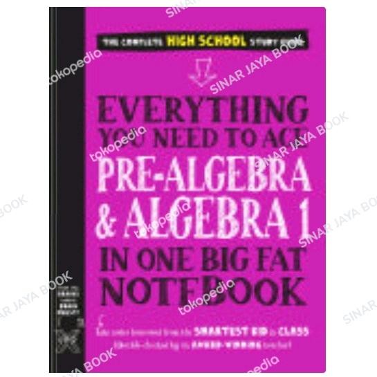 Everything You Need to Ace Pre-Algebra and Algebra