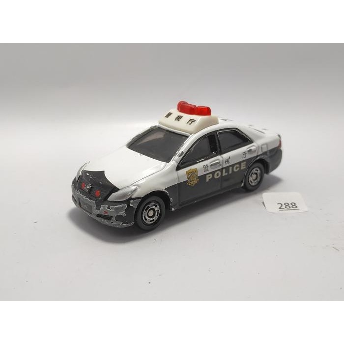 Tomy Tomica Toyota Crown Patrol Car No 110 Diecast Loose Miniatur