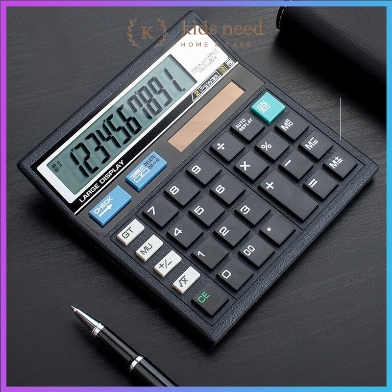 

(12 Digit) Kalkulator Digital Motif 512 / Calculator Check & Correct Dual 2 Power / Calculator Digital