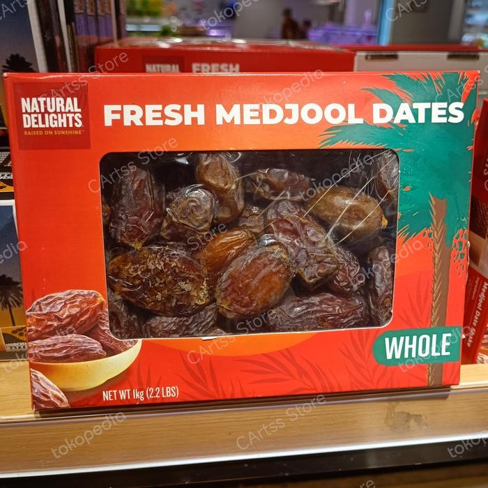 

Kurma Fresh Medjool Dates whole Box 907 Gram - 2 LB/1 KG