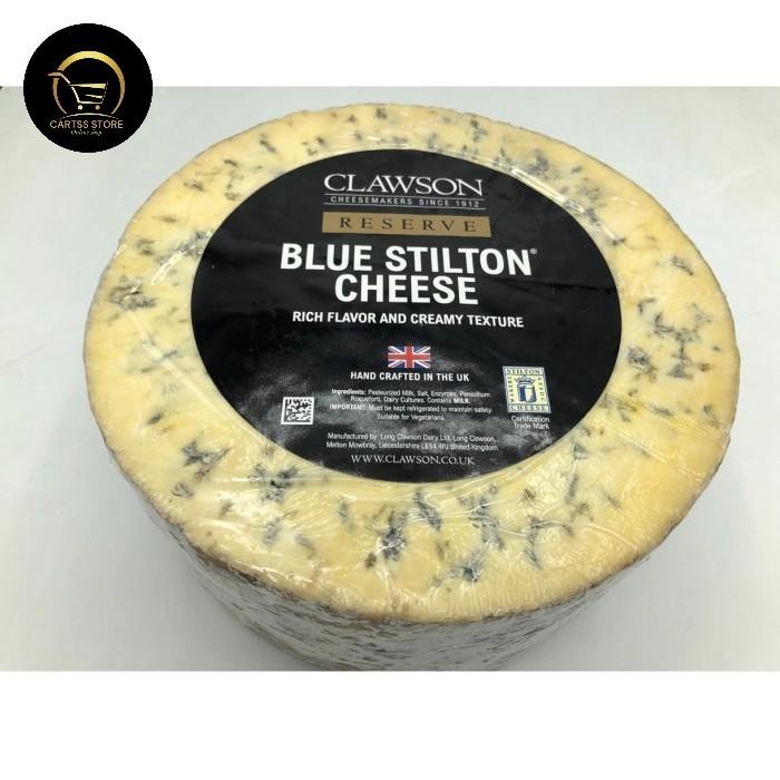 

Blue Stilton Cheese Rich Flavor and Creamy Texture - 200 Gr/500 Gr - 500 Gram