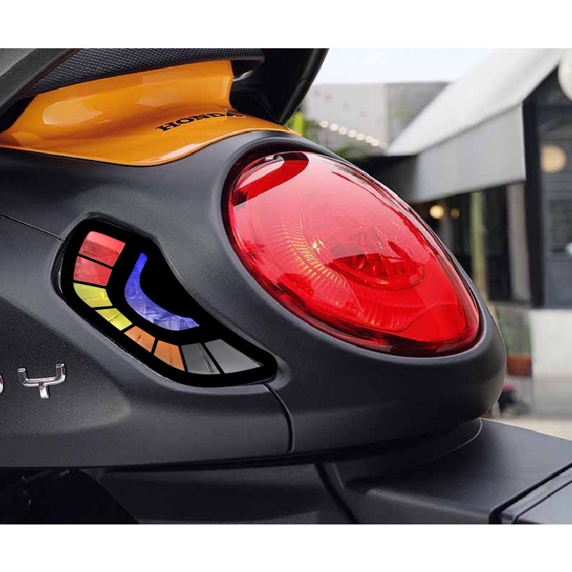 Stiker Lampu Sein depan belakang  SCOOPY 2021/2024 motor