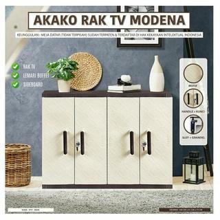 AKAKO - LEMARI PLASTIK RAK TV MODENA / Kode : RTV MDN