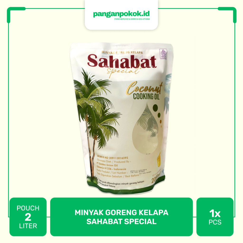 

Sahabat Special Minyak Goreng Kelapa Pouch - 2L