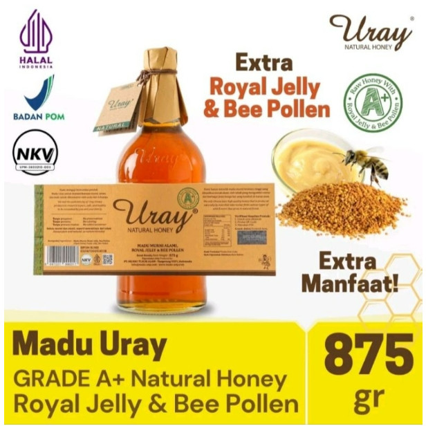 

NEW Madu Uray - Raw Honey 875gr (640ml) - Madu Murni Sehat - Madu Hutan - Madu Asli PREMIUM