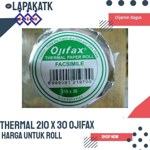 

TERMURAH Kertas Fax Ojifax 210 x 30 + Best Seller