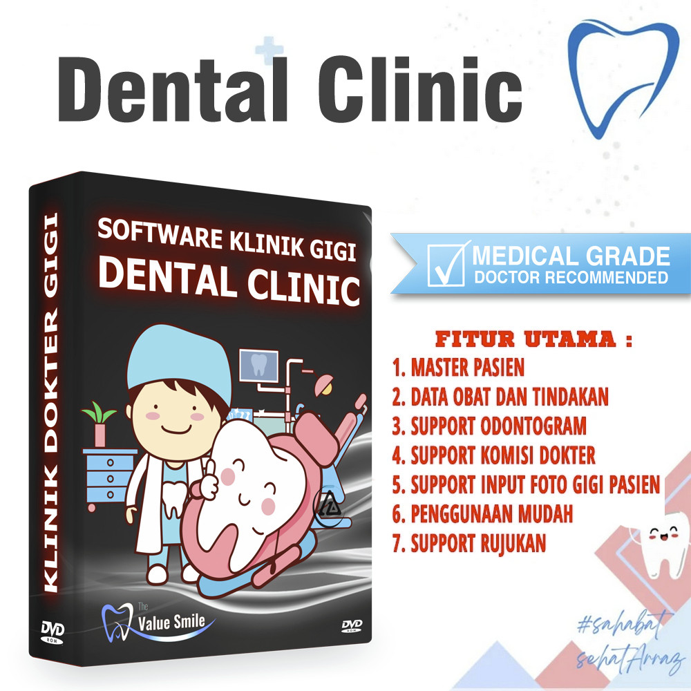 Software Klinik Gigi Dental Clinic Software Dokter Gigi RME Terbaru