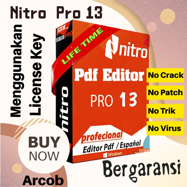 Nitro Pro 13 License Lifetime Bergaransi / PDF Editor Nitro PDF 13
