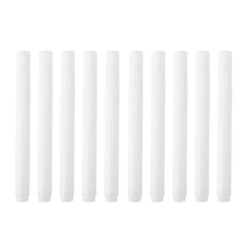 

1/20 Pcs /Set White Liquid Chalk Erasable Pen Marker For Glass Windows Electronic Blackboard Chalkboard Window White Pen