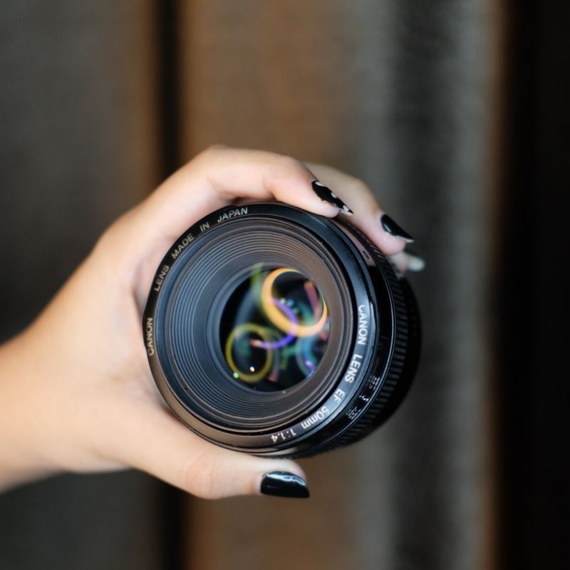 LENSA FIX CANON 85MM F1.8 USM FIX 50MM F1.4 USM Co