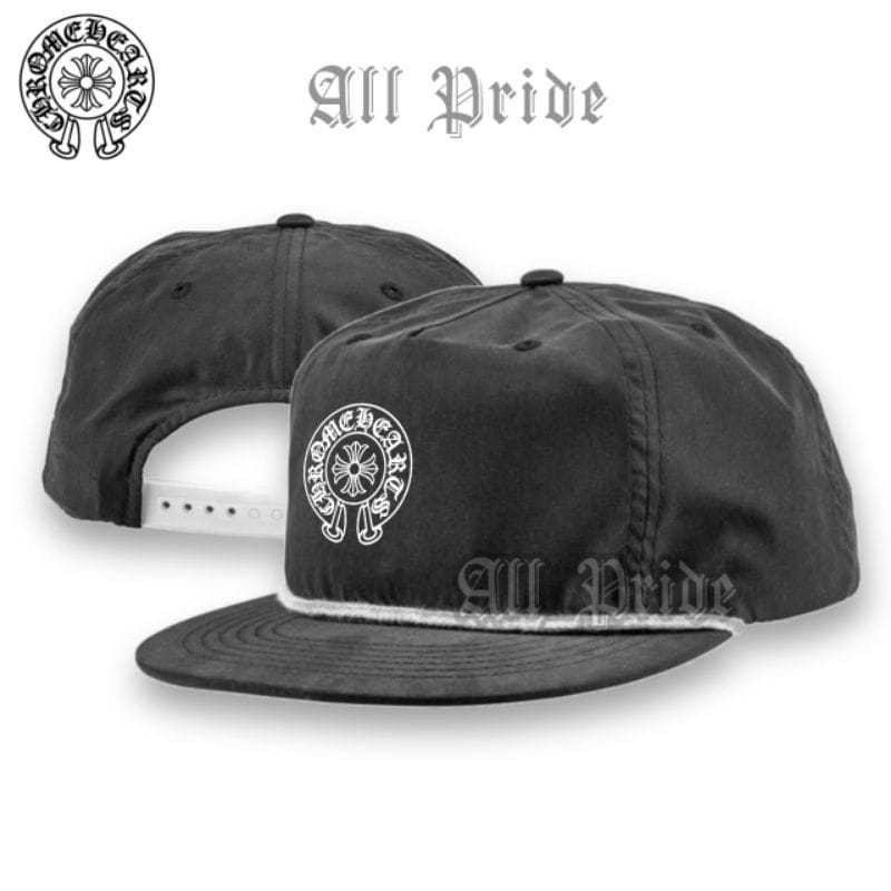 Classic Premium/Snapback Oldskool Casual Vintage Rope Hat/Topi Distro Pria Wanita/CHROME HEARTS