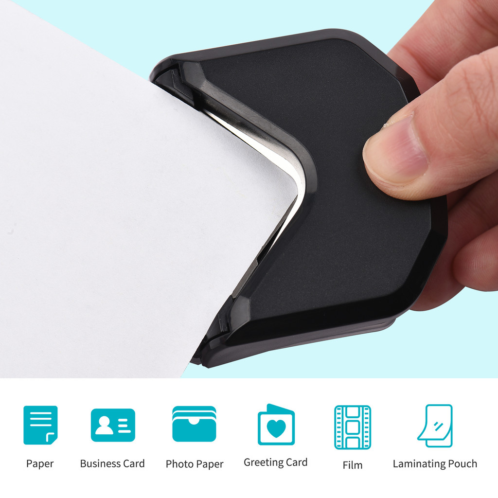 

Corner Rounder Punch R4 Mini Portable Round Corner Trimmer Cutter 4mm for Card Craft Scrapbook Wrapping Paper Sticker