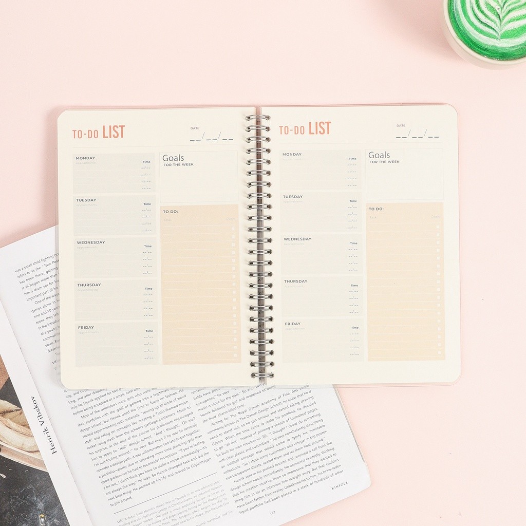 

BukuQu Notebook Spiral A5 - SM023 To Do List
