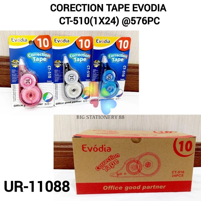 

TIPEX KERTAS/CORECTION TAPE EVODIA CT-510