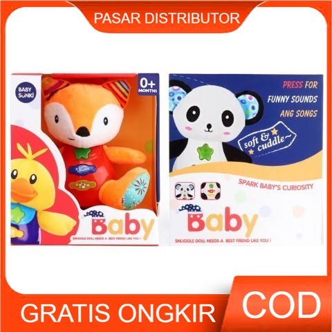 Pasar Distributor BABY SNUGGLE DOLL A2 Boneka Bayi Boneka Lampu Boneka Suara Toys Kids