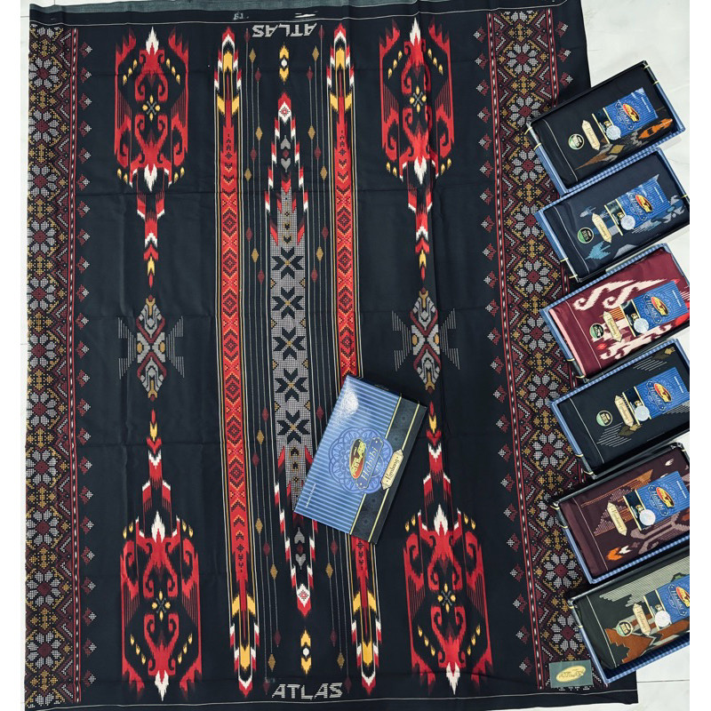 Sarung  Atlas kembang motif bhs habibi