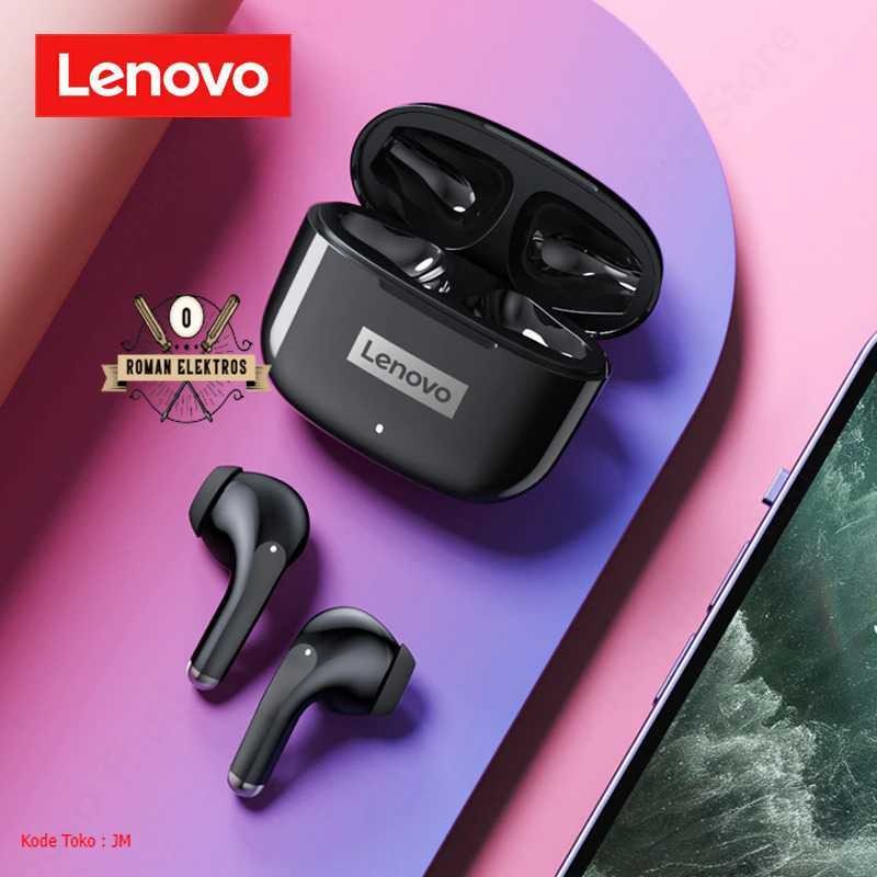 Lenovo Thinkplus LivePods Earphone Bluetooth 5.1 TWS HiFi Low Latency - LP40 Pro | Diskon Spesial | 