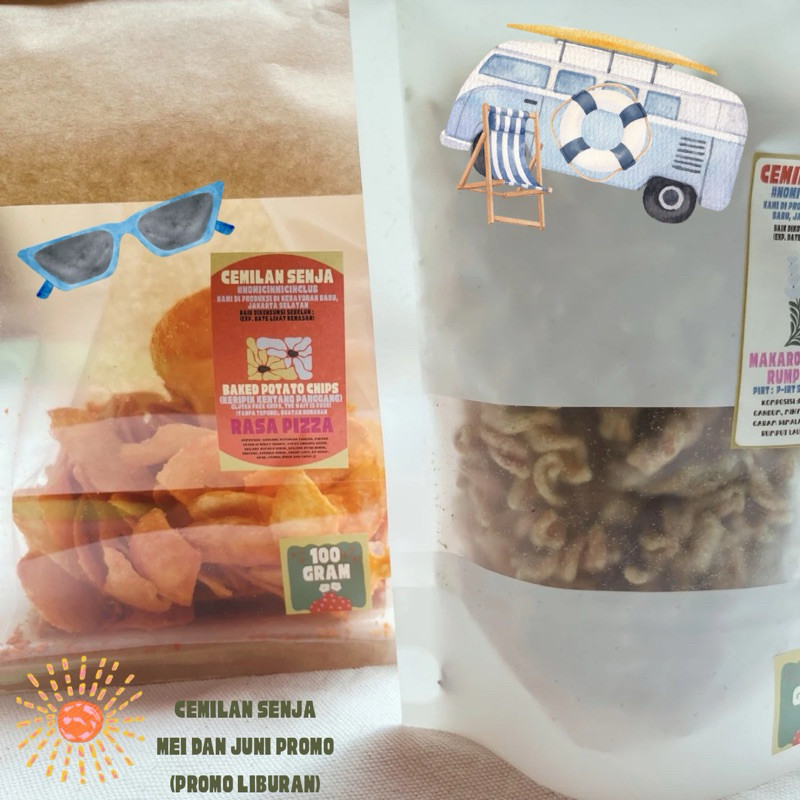 

KIDS SET 1 - 1 BAKED POTATO (100GR + 1 CEMILAN 100GRAM) CEMILAN SENJA