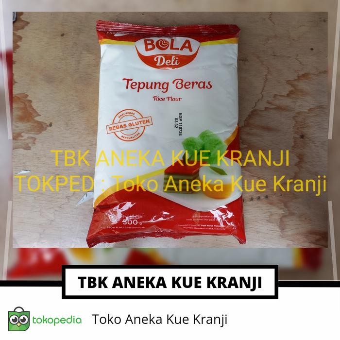 

bola deli tepung beras 500 gram x 20 pcs 1 karton 1 dus
