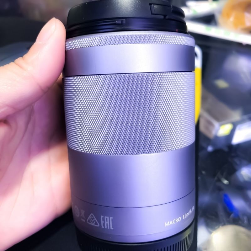 Lensa Tele ️ Canon EF-M 55-200mm f/4.5-6.3 IS STM for Mirrorless Canon EOS M APSC ️ MULUS FREE BONUS