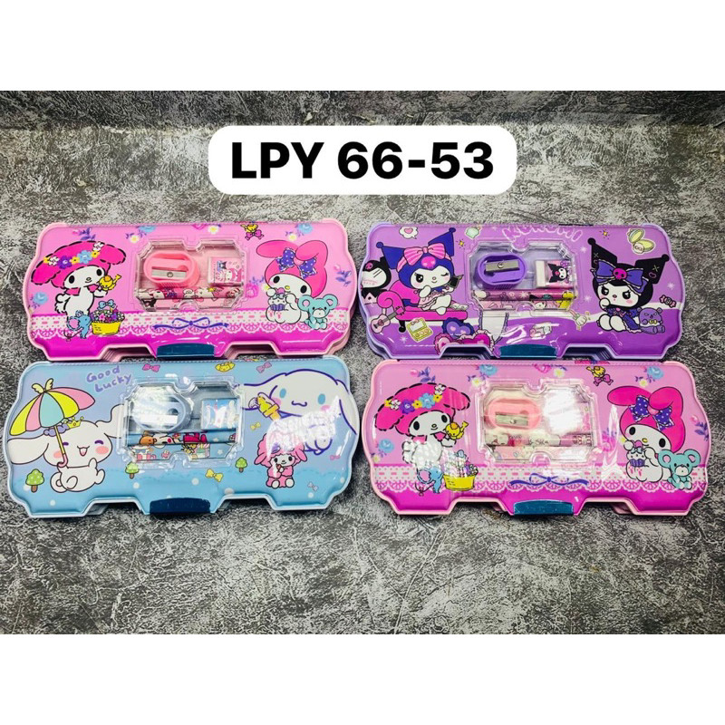 

(wk acc) TEMPAT PENSIL SANRIO /KOTAK PENSIL KUROMI MELODY CINAMONROLL LPY 66-53