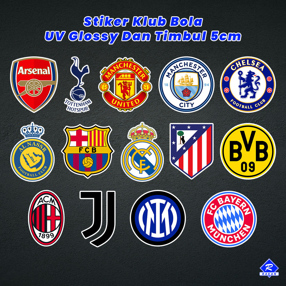 

Aceh | Stiker Klub Bola UV Glossy Dan Timbul 5cm