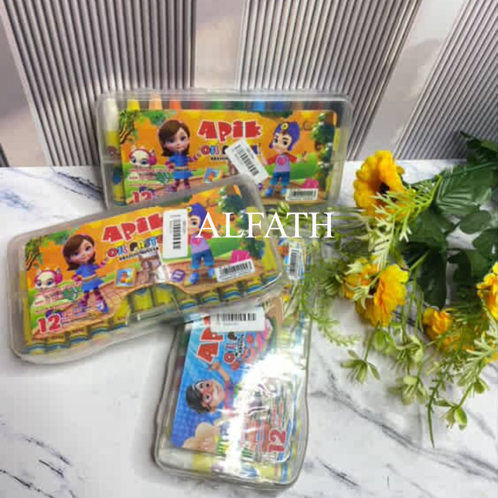 

Crayon Apik 12 Warna /Crayon Merek Apik / Oil Pastel Apik 12 Colors / Krayon Oil Pastel Apik 12 Warna / Crayon Murah