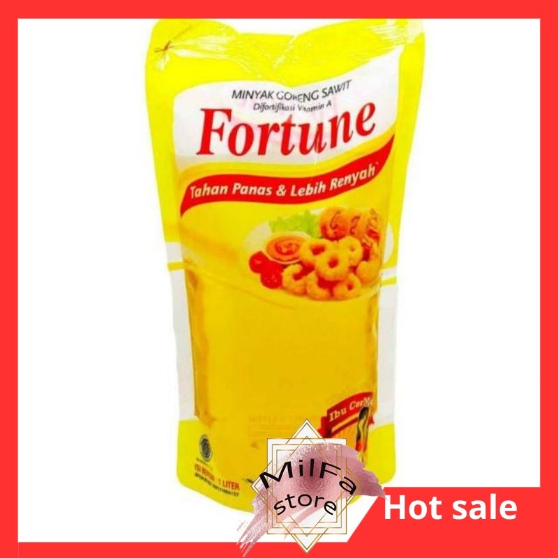 

MF989 MINYAK GORENG FORTUNE 1 LITER REFIL