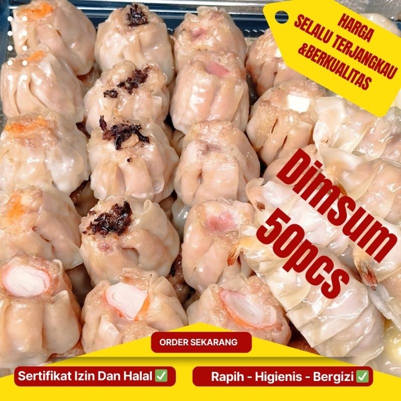 

Dimsum frozen 50pcs