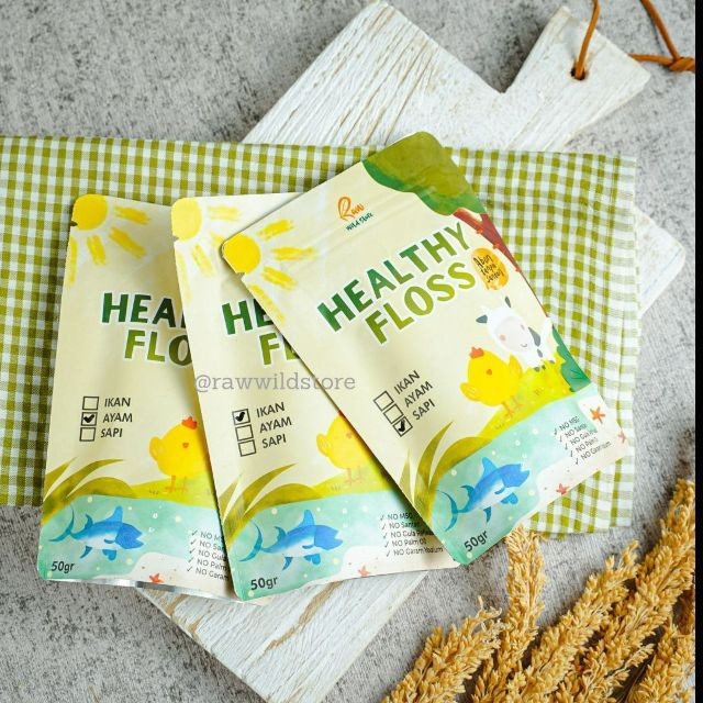 

Chicken Floss Abon Ayam Raw Wild Store