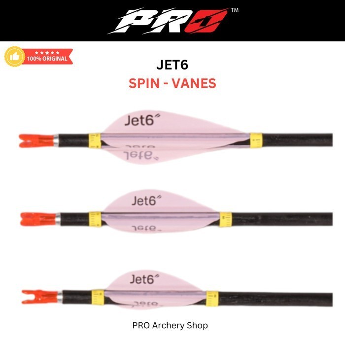 JET 6 VANES JET 6 / JET6 VANES JET6 / SPIN WING VANE / SPIN WING JET6 KSL / RECURVE ORIGINALCO