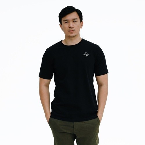 EIGER KAOS PRIA LENGAN PENDEK X-DIAMANTE - BLACK