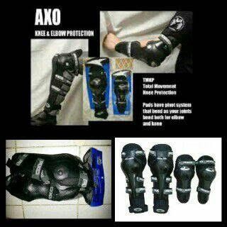 Deker Lutut sepeda motor Axo Decker sikut Dekker Siku Tangan Kaki mx