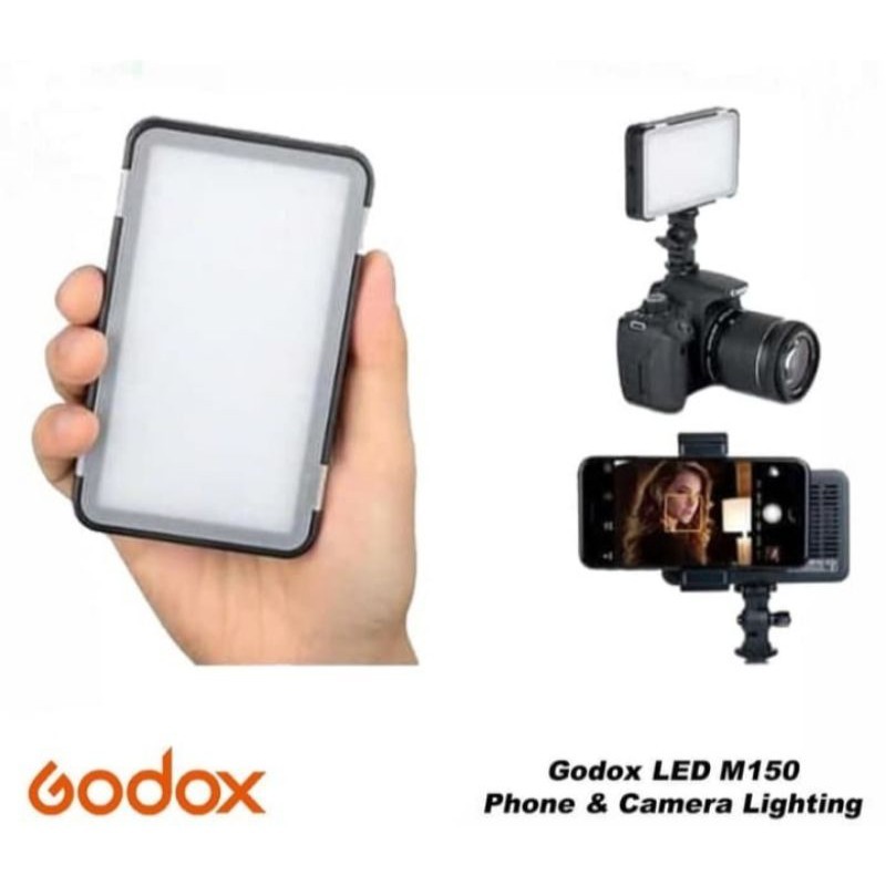 LAMPU LED GODOX M150 VIDEO LIGHT LED GODOX M 150 M150 GODOX M-150 LEDCO